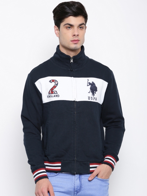 

U.S. Polo Assn. Men Navy Blue Sweatshirt