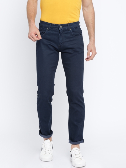 

Nature Casuals Men Blue Slim Fit Mid-Rise Clean Look Stretchable Jeans