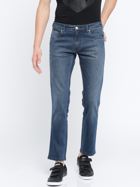

Nature Casuals Men Blue Slim Fit Mid-Rise Clean Look Stretchable Jeans