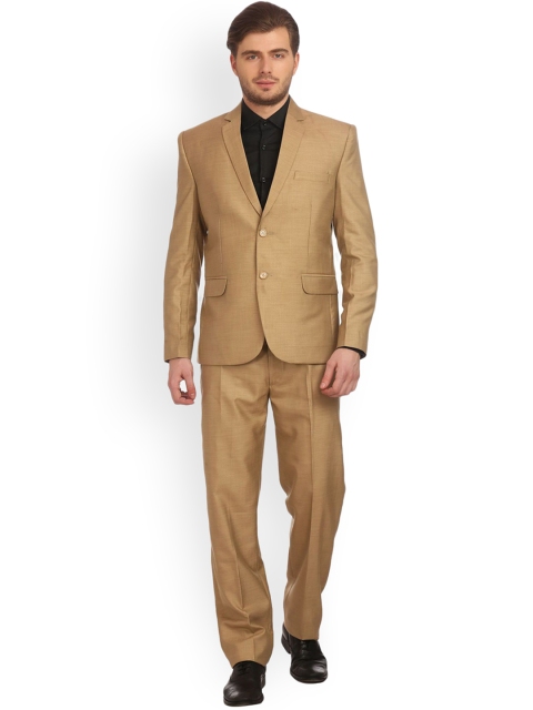 

Wintage Men Brown Single-Breasted Regular Fit Formal Suit