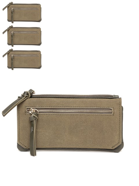 

Accessorize Women Set of 4 Olive Green Wallets