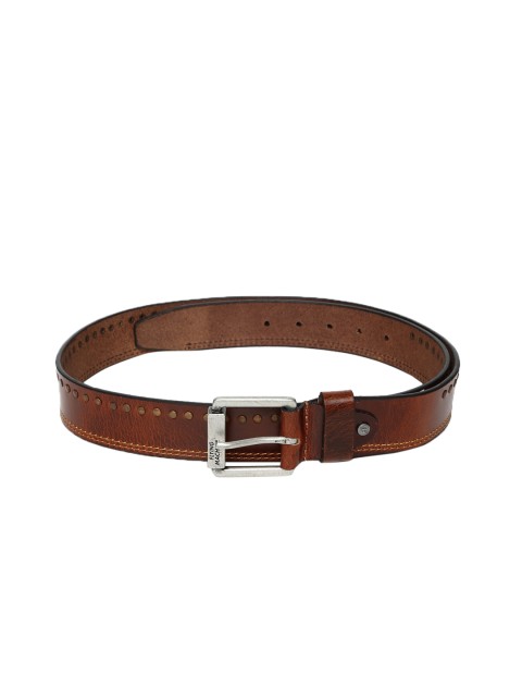

Flying Machine Men Brown Leather Belt
