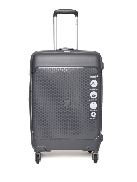

DELSEY Unisex Grey Sejour Medium Trolley Bag