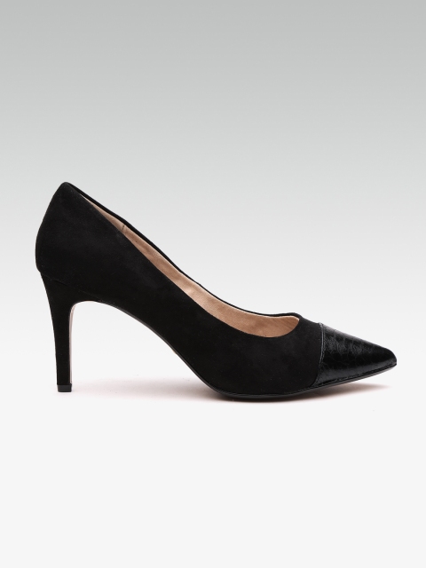 

DOROTHY PERKINS Women Black Solid Pumps
