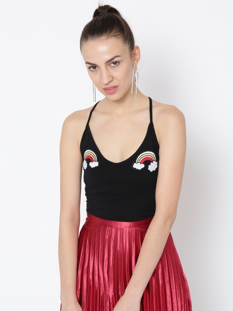 

FOREVER 21 Black Bodysuit