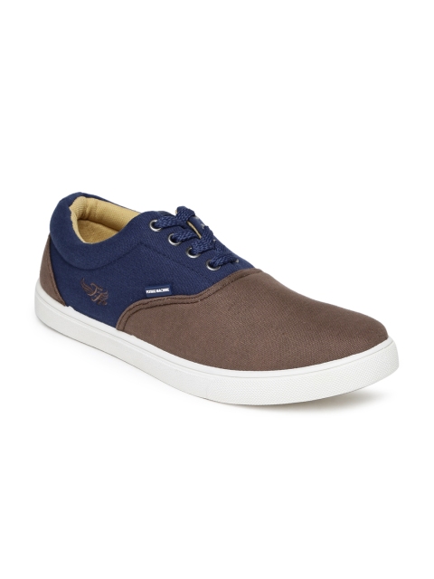 

Flying Machine Men Brown & Blue Ronald Sneakers