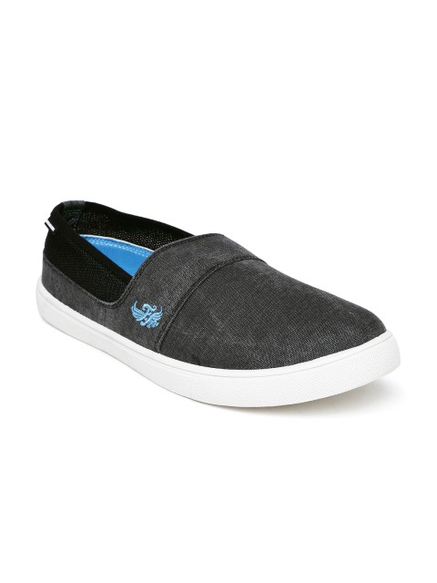 

Flying Machine Men Grey John Slip-On Sneakers