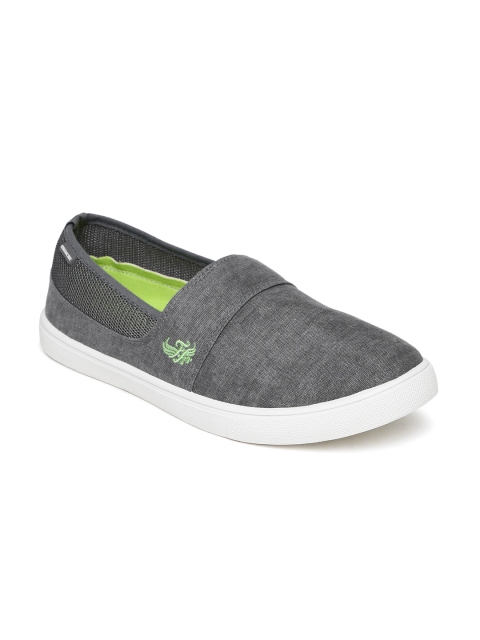 

Flying Machine Men Grey John Slip-On Sneakers