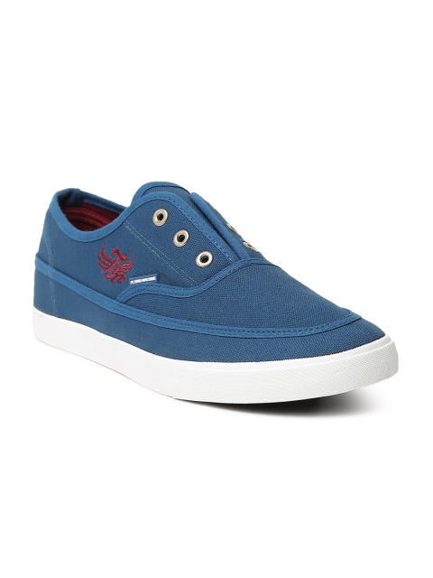 

Flying Machine Men Blue Joshua Slip-On Sneakers