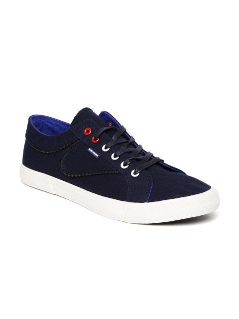 

Flying Machine Men Navy Boone Sneakers, Navy blue