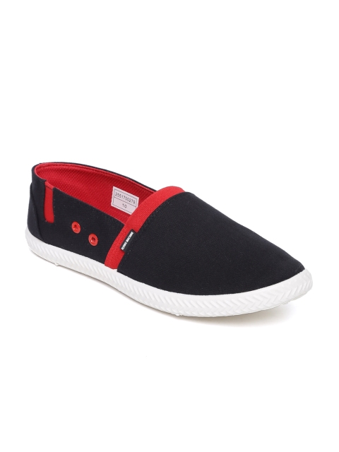 

Flying Machine Men Black Loafers
