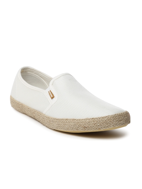 

Flying Machine Men White Espadrilles