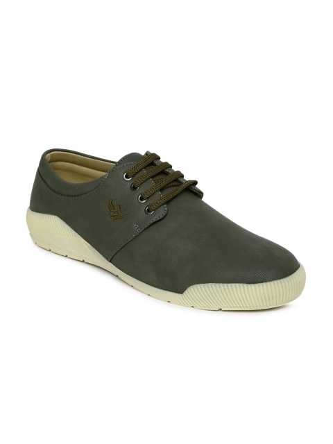 

Flying Machine Men Olive Green Sneakers