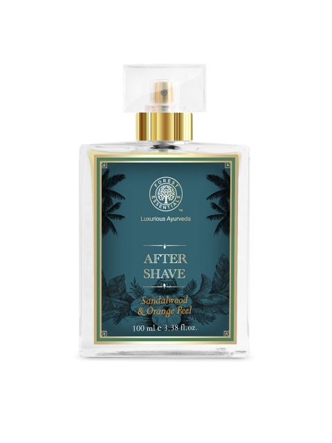 

Forest Essentials Sustainable Men After Shave Spray - Sandalwood Orange Peel 100 ml, Beige