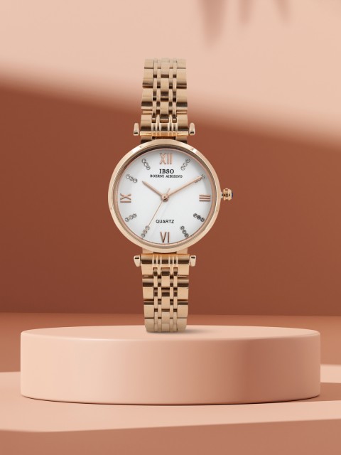 

IBSO Women White Analogue Watch S3873LCO