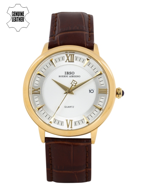 

IBSO Men Off-White Analogue Watch S3976GBR