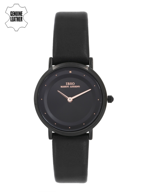 

IBSO Women Black Analogue Watch S8160LBK