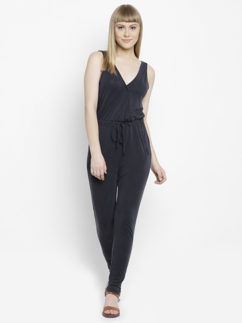 

FOREVER 21 Charcoal Grey Jumpsuit