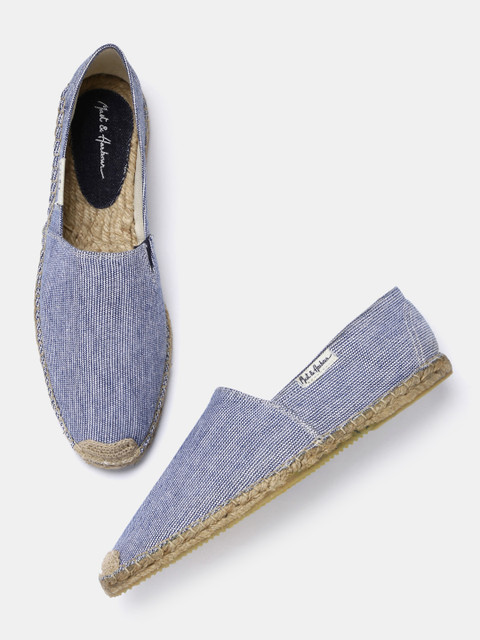 

Mast & Harbour Men Blue Espadrilles