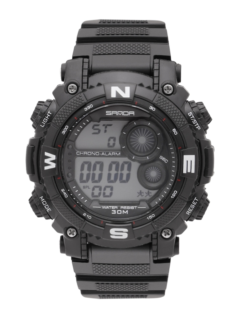 

SANDA Men Grey Digital Watch S323BK