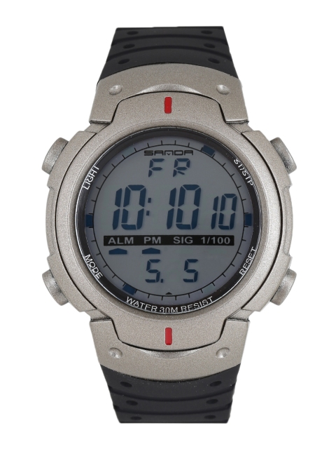 

SANDA Men Black Digital Watch S269BKCSLR