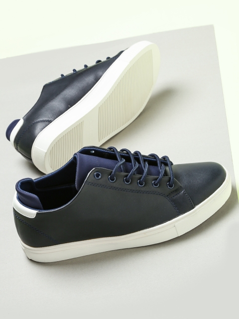 

ether Men Navy Blue Sneakers