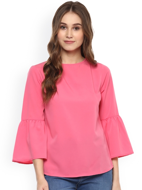 

Harpa Women Pink Solid Top