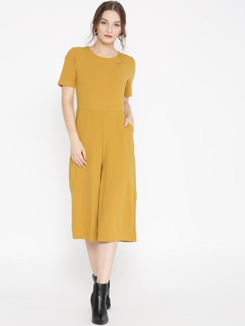 

Vero Moda Mustard Yellow Culotte Jumpsuit