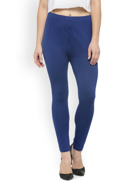 

Laabha Blue Ankle-Length Leggings