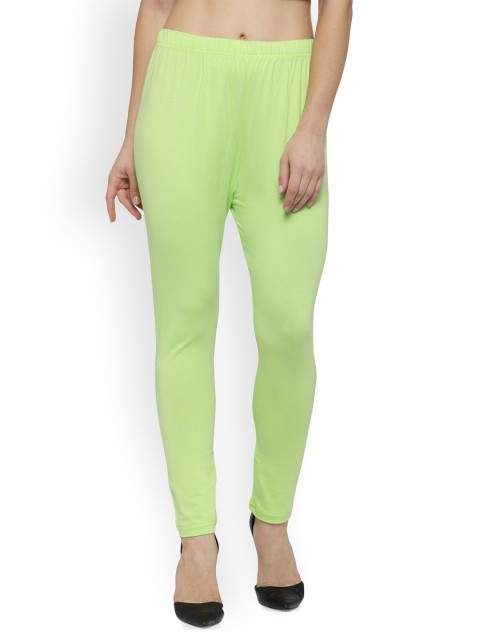 

Laabha Green Ankle-Length Leggings
