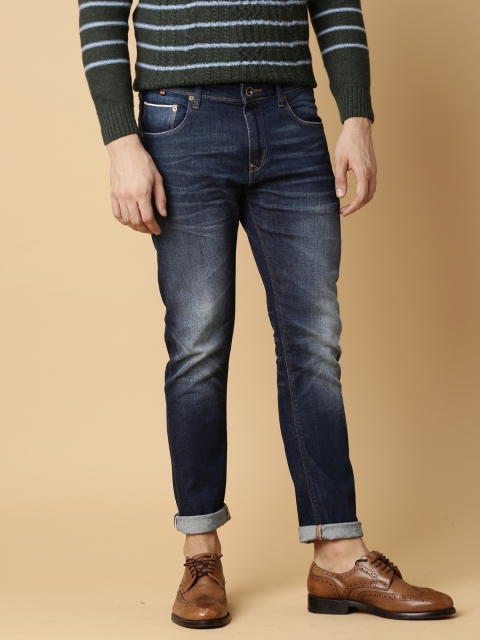 

Mr Bowerbird Men Blue Selvedge Clean Look Stretchable Jeans