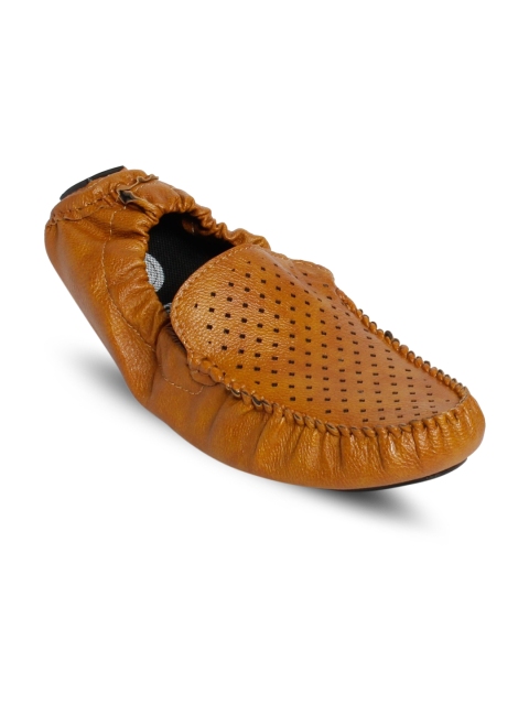 

bacca bucci Men Tan Brown Loafers