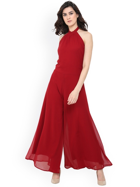 

Trend Arrest Red Solid Jumpsuit