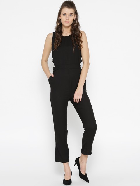 

Trend Arrest Black Solid Basic Jumpsuit