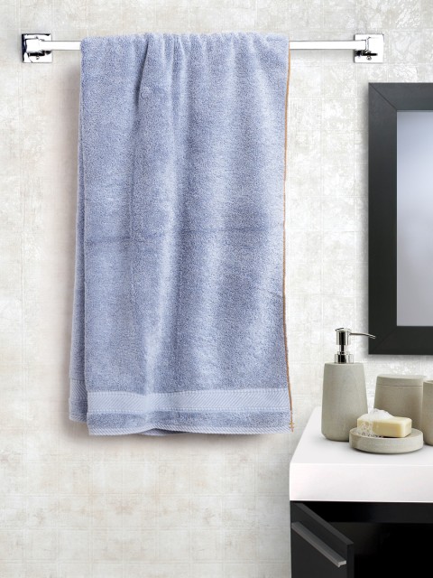 

SPACES Blue Cotton 550 GSM Bath Towel