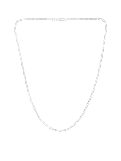 

ahilya Silver-Toned Beaded Necklace
