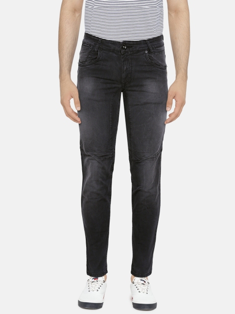

Mufti Men Black Regular Fit Mid-Rise Clean Look Stretchable Jeans