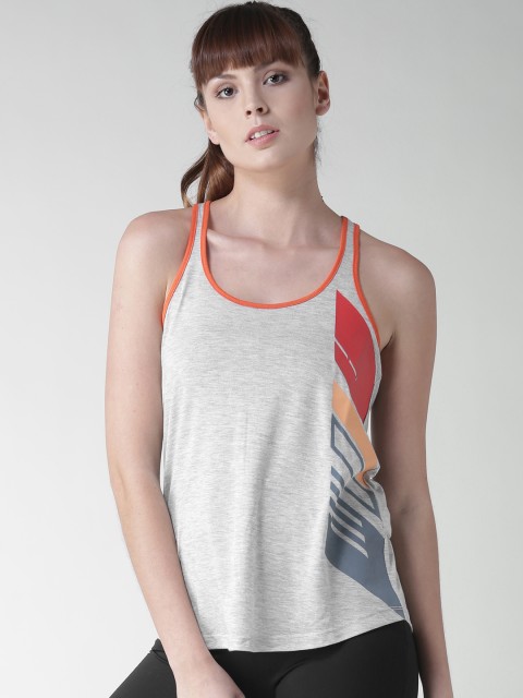 

Aeropostale Women Grey Tank Top