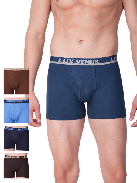 

LUX VENUS Men Pack of 5 Trunks VENUS_ICDF_DRW_AST, Blue