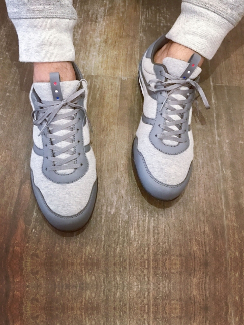 

Pepsi Men Tonal Grey Jersey Sneakers