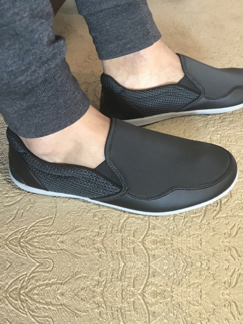 

Pepsi Men Black Mixed Media Slip-Ons