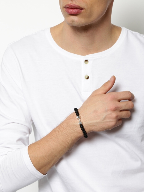 

The Bro Code Black Beaded Bracelet