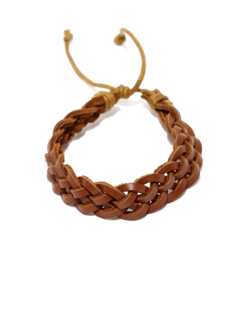 

The Bro Code Unisex Brown Braided Bracelet