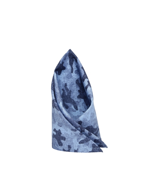 

The Bro Code Blue Printed Pocket Square