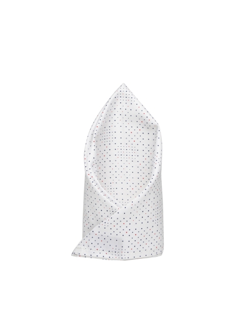 

The Bro Code White Printed Pocket Square