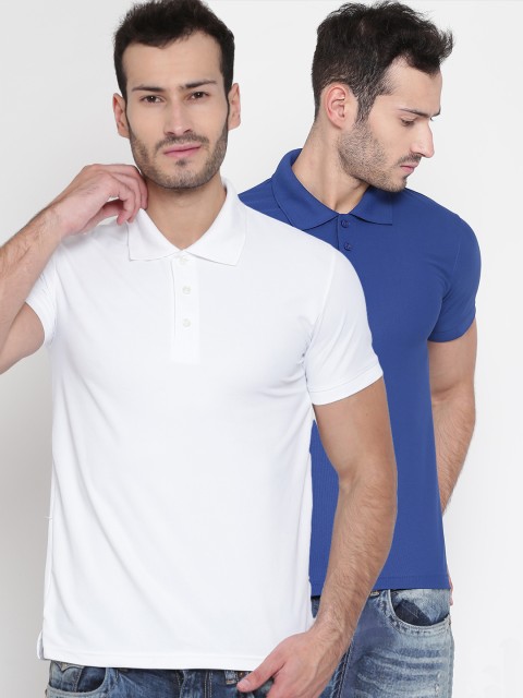 

American Crew Pack of 2 Polo T-shirts, Blue
