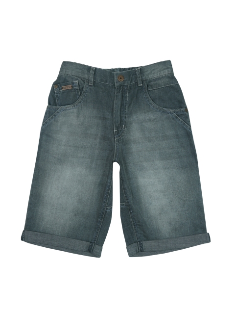 

Gini and Jony Boys Blue Washed Regular Fit Denim Shorts