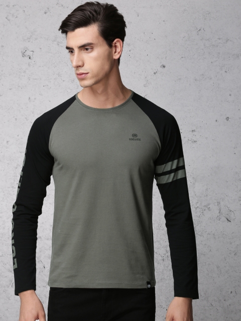

Ecko Unltd Men Grey Solid Round Neck T-Shirt