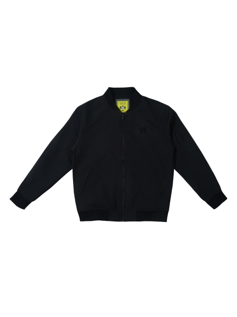 

Gini and Jony Boys Black Solid Bomber