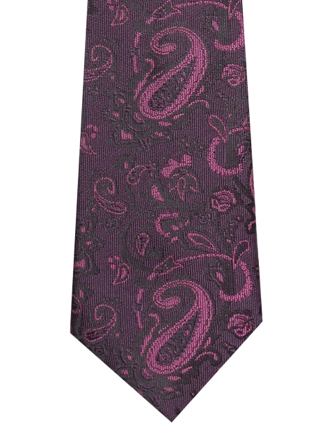 

INVICTUS Purple & Pink Woven Design Tie